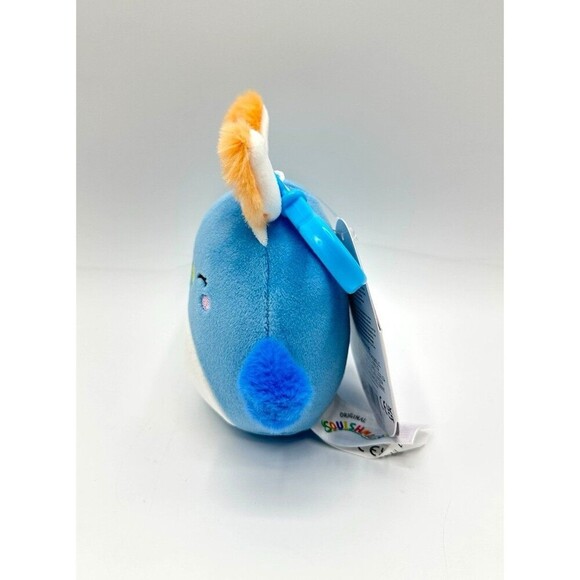 Squishmallow BEBE The BLUEBIRD Clip 3.5” - Picture 3 of 7